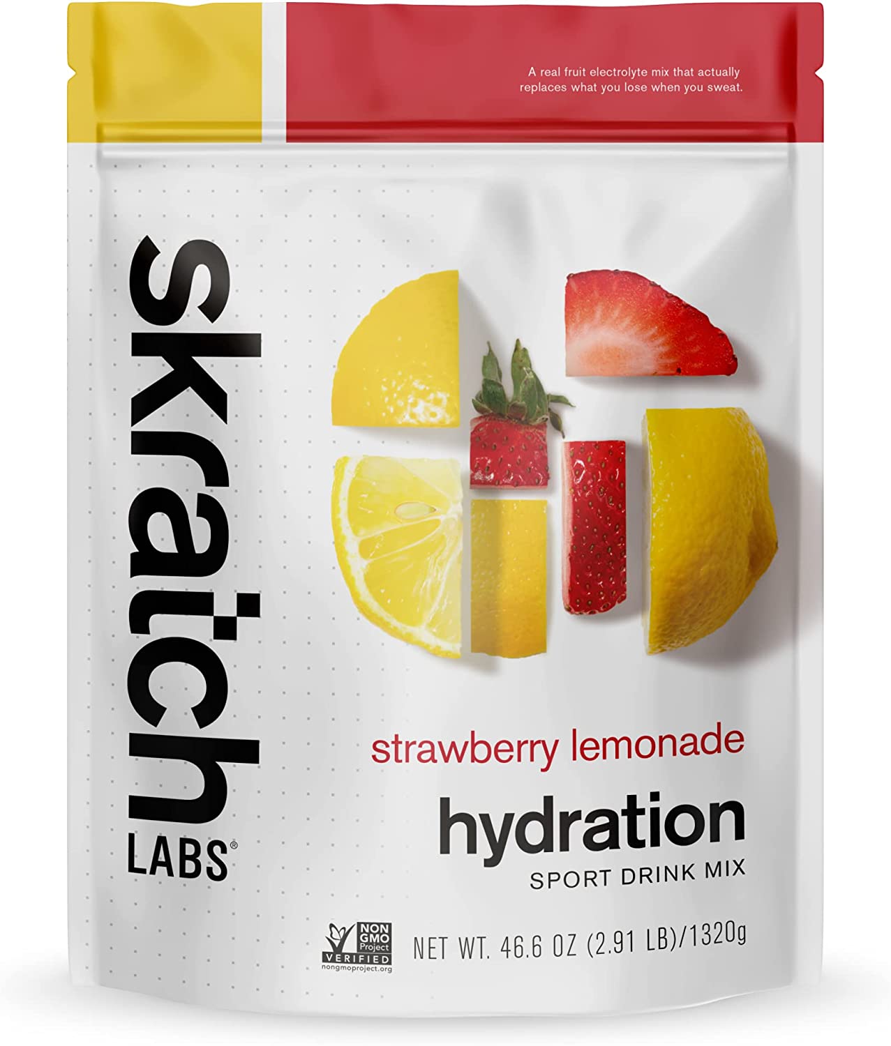 230527212225961_1 Skratch Labs Hydration Powder | Sport Drink Mix | Electrolytes Powder for Exercise, Endurance, and Performance | Lemon + Lime | 20 Servings | Non-GMO, Vegan, Kosher - Image 1